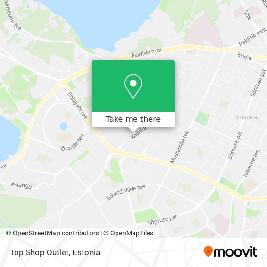 Top Shop Outlet map