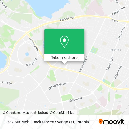 Dackjour Mobil Dackservice Sverige Ou map