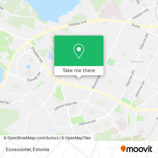 Ecoscooter map
