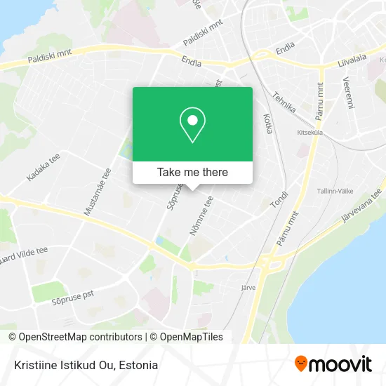 Kristiine Istikud Ou map