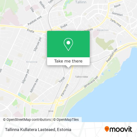 Tallinna Kullatera Lasteaed map