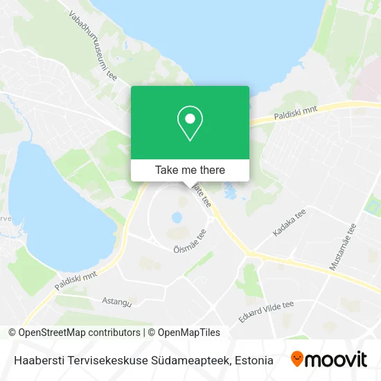 Карта Haabersti Tervisekeskuse Südameapteek