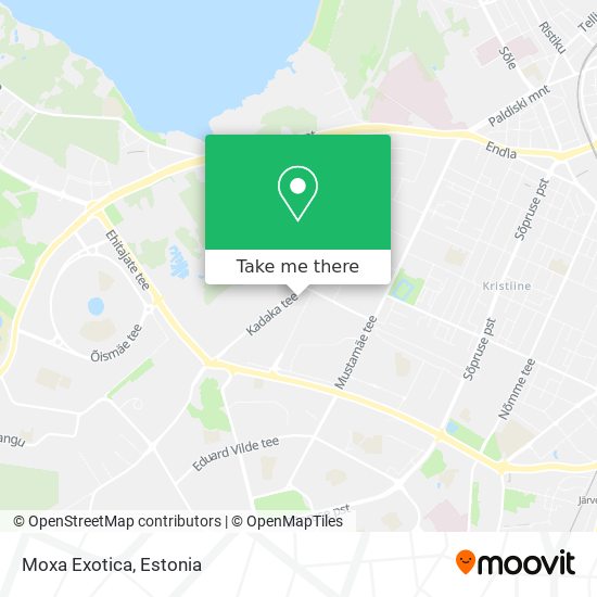 Moxa Exotica map