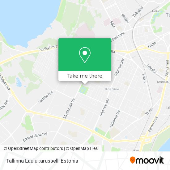 Tallinna Laulukarussell map