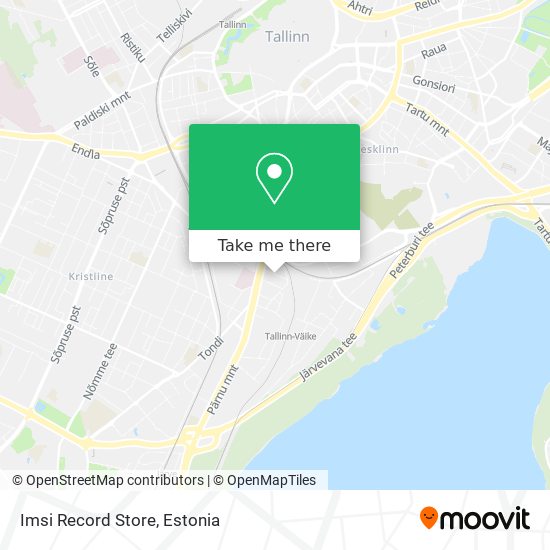 Imsi Record Store map