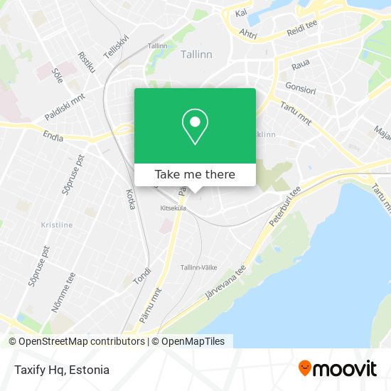 Taxify Hq map