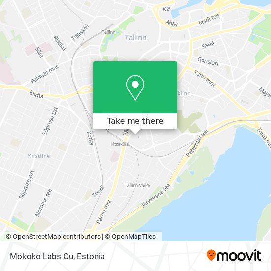 Mokoko Labs Ou map