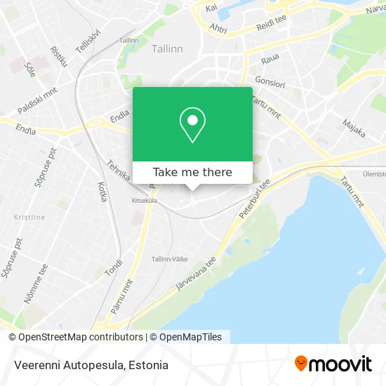 Карта Veerenni Autopesula