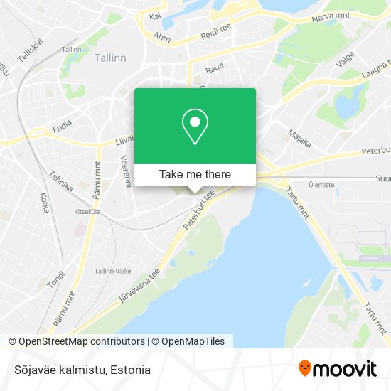 Sõjaväe kalmistu map
