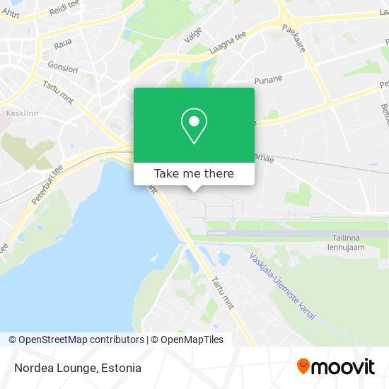 Nordea Lounge map