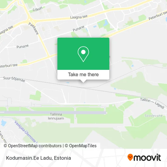 Карта Kodumasin.Ee Ladu