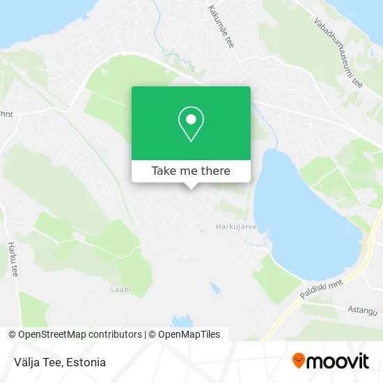 Карта Välja Tee