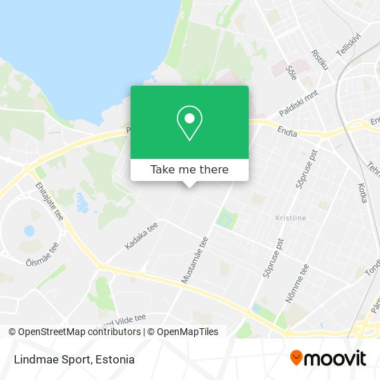Lindmae Sport map