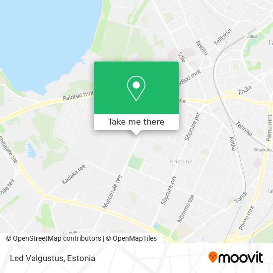 Карта Led Valgustus