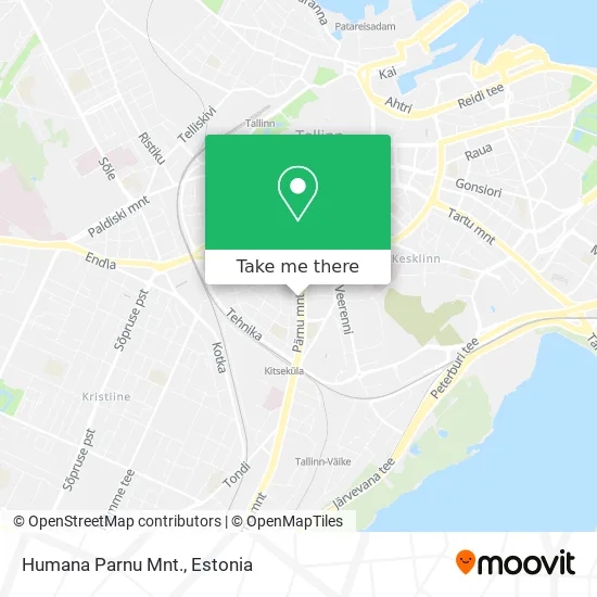 Карта Humana Parnu Mnt.