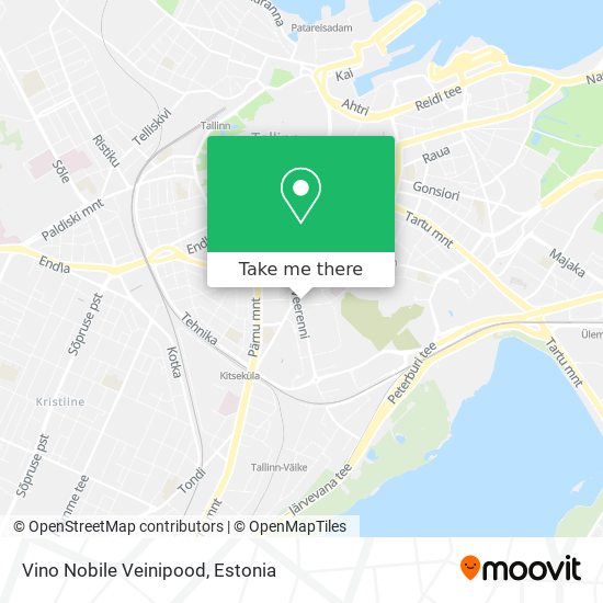 Vino Nobile Veinipood map
