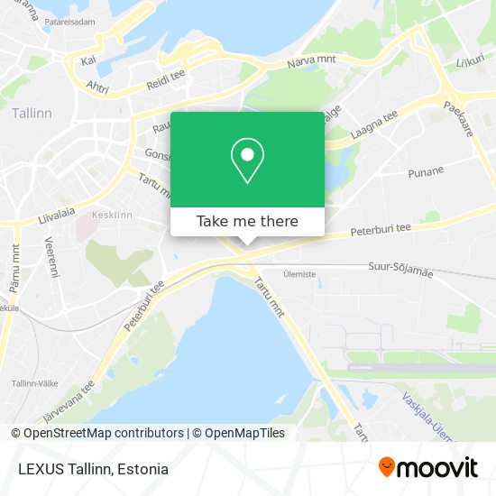 LEXUS Tallinn map