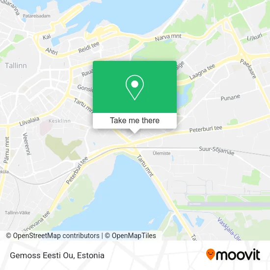 Gemoss Eesti Ou map