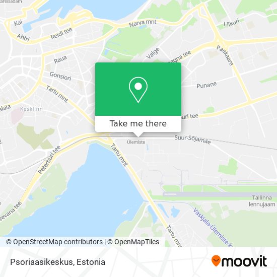 Psoriaasikeskus map