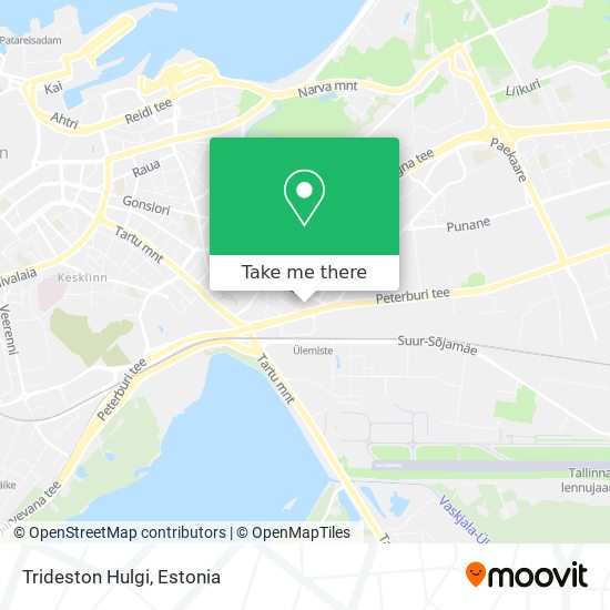 Trideston Hulgi map