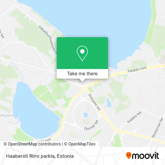 Карта Haabersti Rimi parkla
