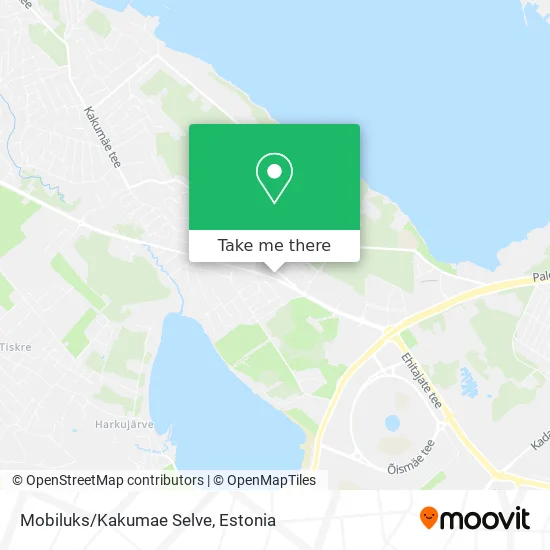 Карта Mobiluks/Kakumae Selve