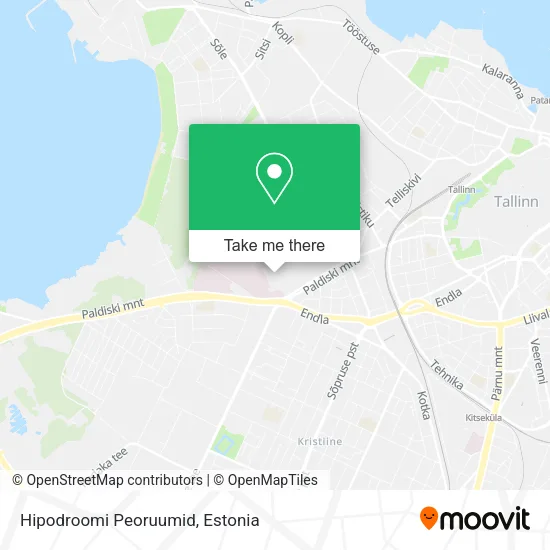 Карта Hipodroomi Peoruumid