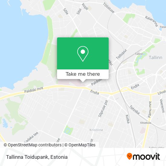 Tallinna Toidupank map