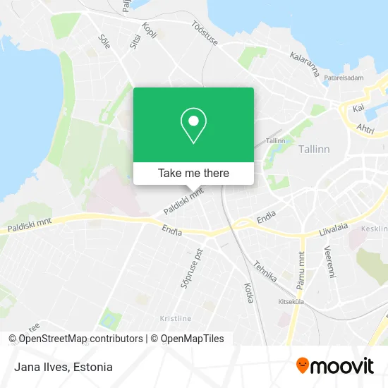 Карта Jana Ilves