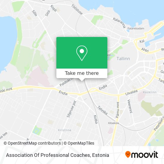 Карта Association Of Professional Coaches