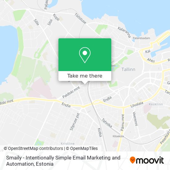Карта Smaily - Intentionally Simple Email Marketing and Automation