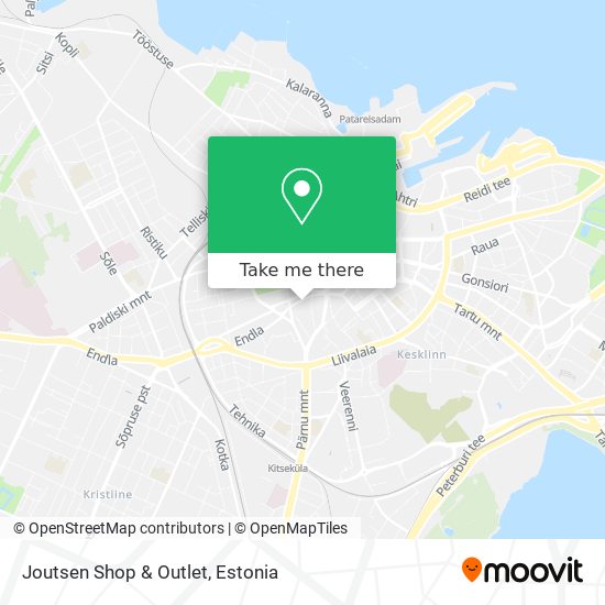 Joutsen Shop & Outlet map