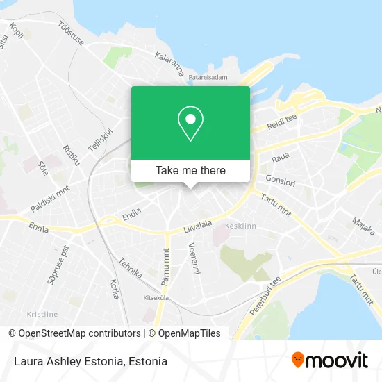Карта Laura Ashley Estonia