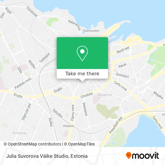 Карта Julia Suvorova Väike Studio