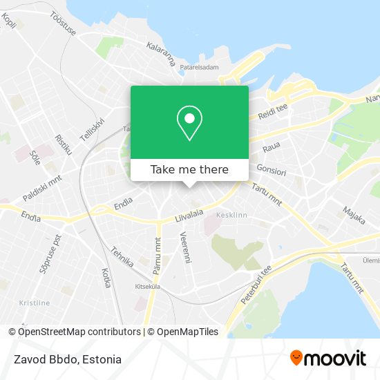 Zavod Bbdo map