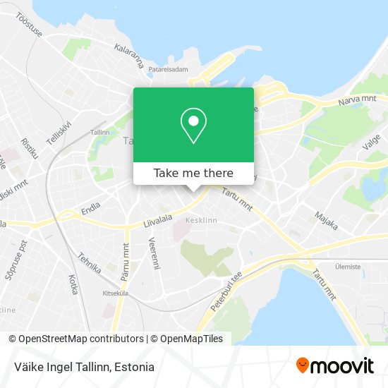 Карта Väike Ingel Tallinn