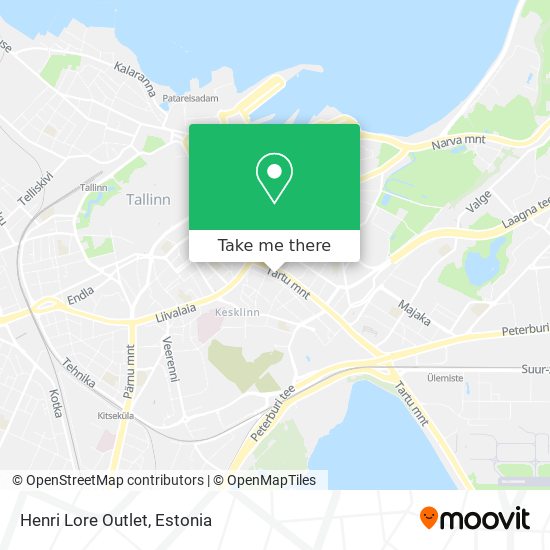 Henri Lore Outlet map