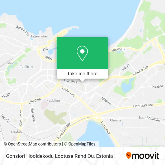 Gonsiori Hooldekodu Lootuse Rand Oü map