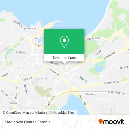 Карта Medicover Center