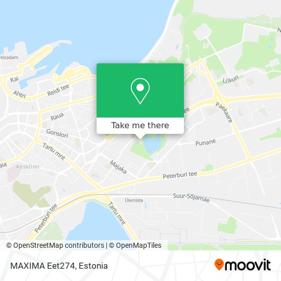 MAXIMA Eet274 map