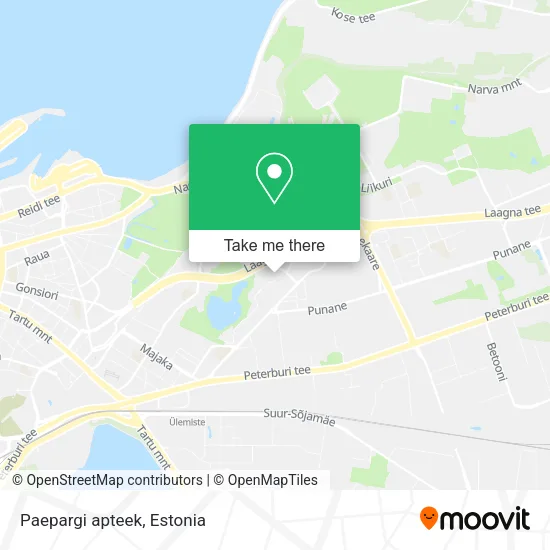 Paepargi apteek map