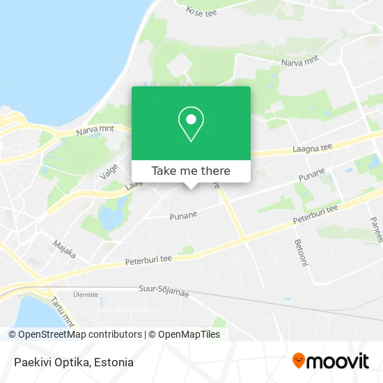 Карта Paekivi Optika