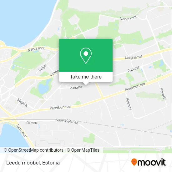 Карта Leedu mööbel