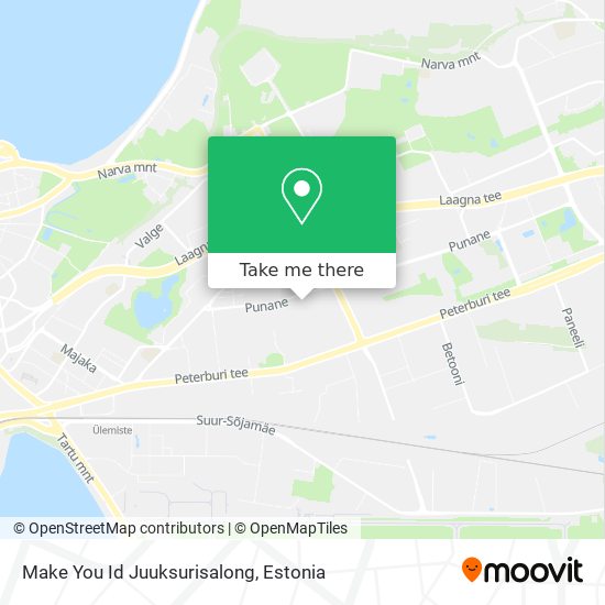 Make You Id Juuksurisalong map