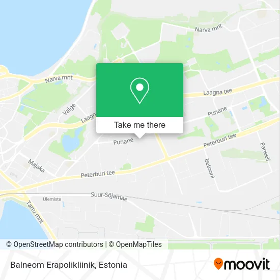 Карта Balneom Erapolikliinik