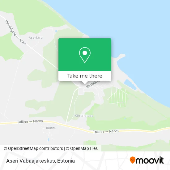Aseri Vabaajakeskus map
