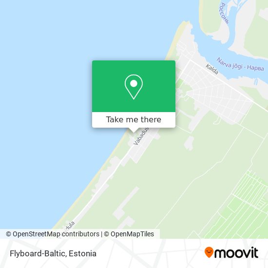 Flyboard-Baltic map