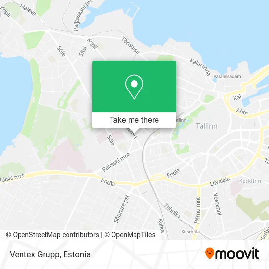 Карта Ventex Grupp