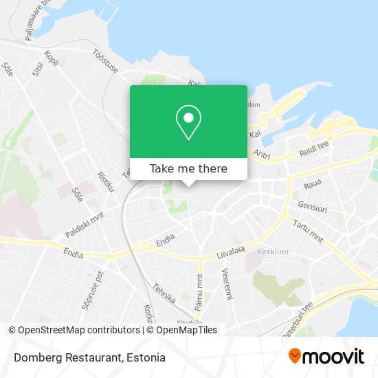 Domberg Restaurant map