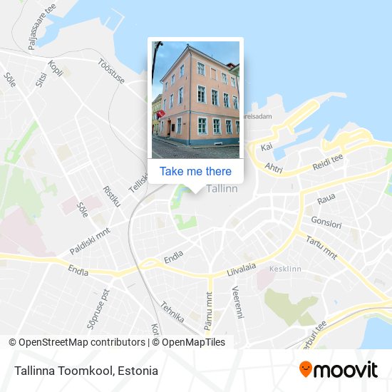 Tallinna Toomkool map